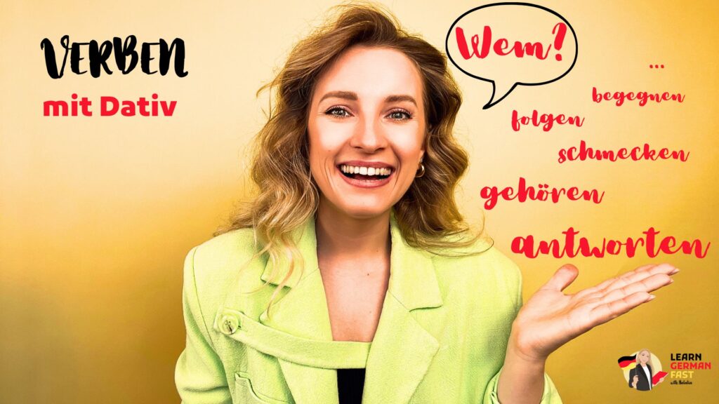 Verben mit Dativ