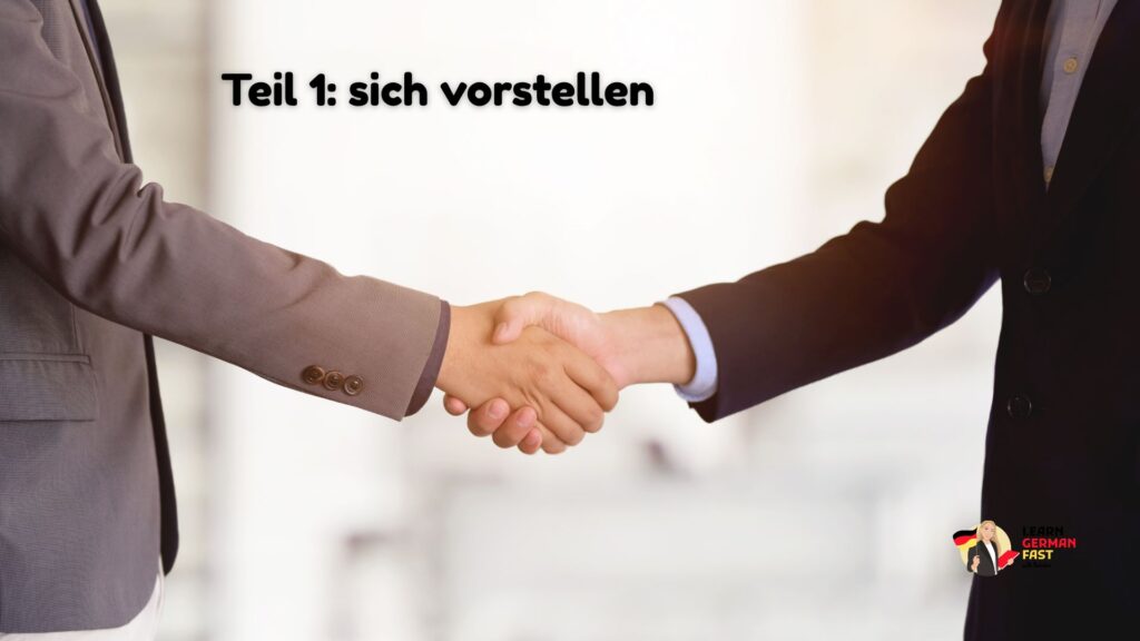 sich vorstellen